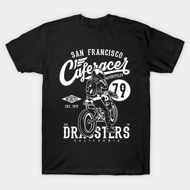 Caferacer79 T-Shirt by CRD Branding